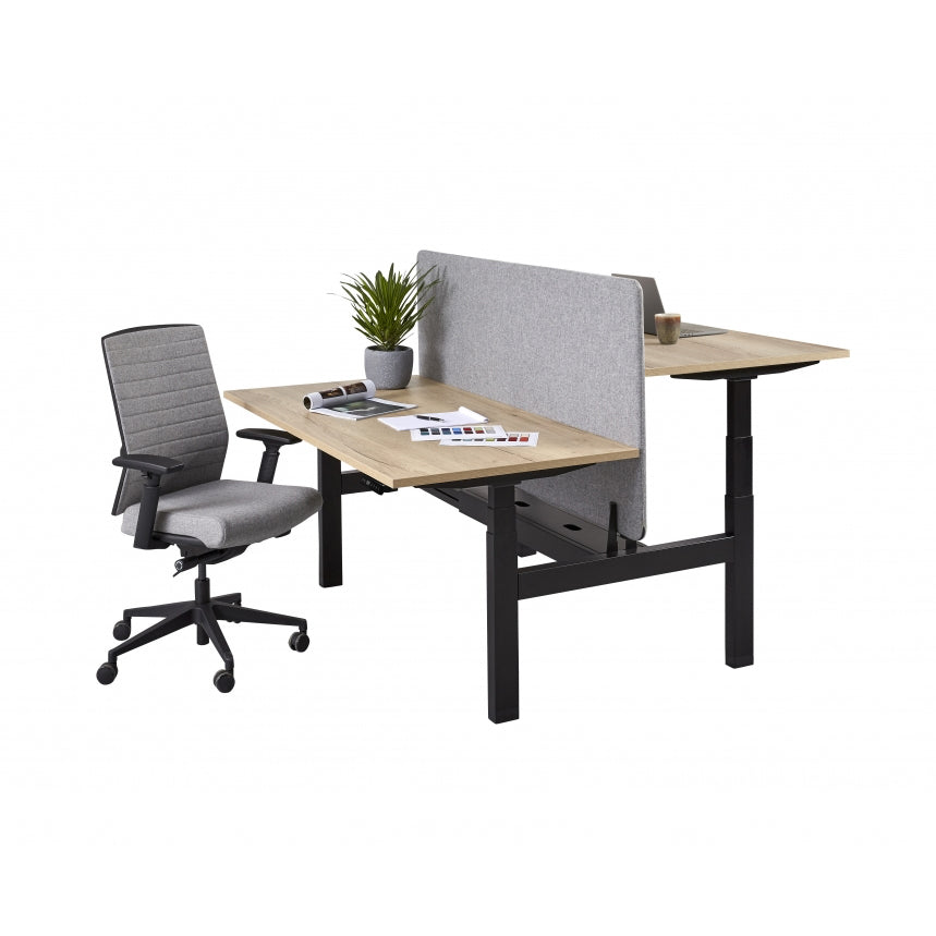 Ergowork Duo Sta-zit bureau 180x80 cm Pro