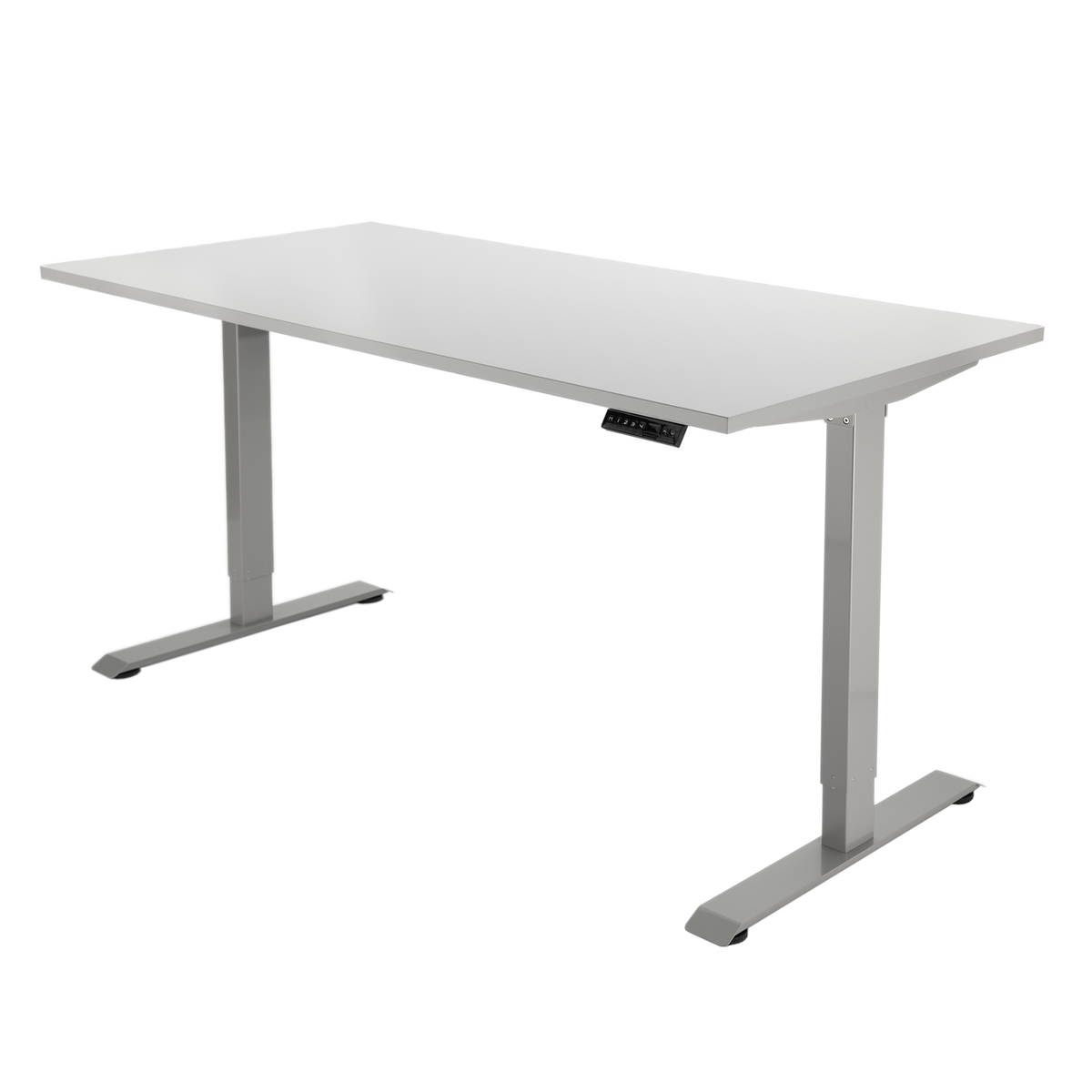 Høj Basis zit sta bureau met blad grijs en grijs frame