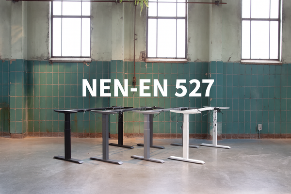 De NEN 527 normering uitgelegd, wat betekent dit voor een zit-sta bureau?