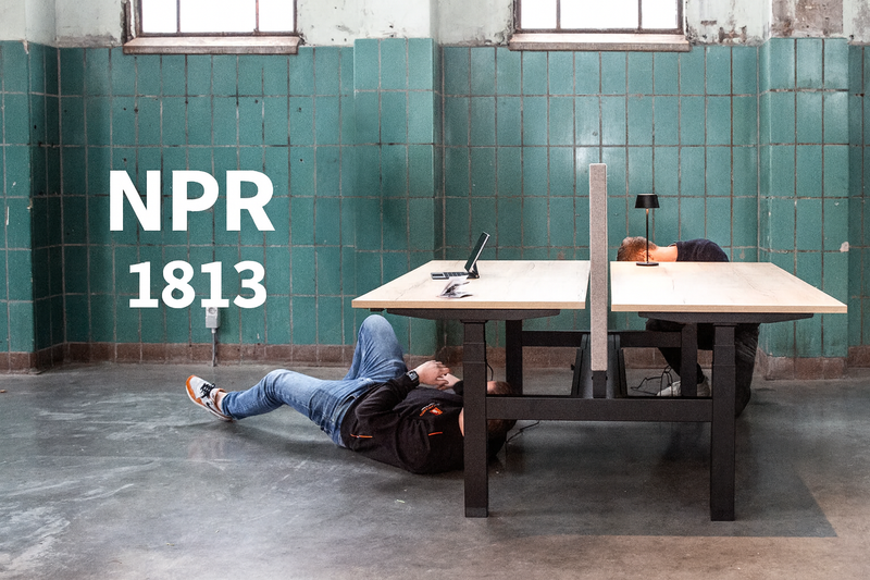 DE NPR 1813 normering bij zit-sta bureaus. Wij leggen het uit!