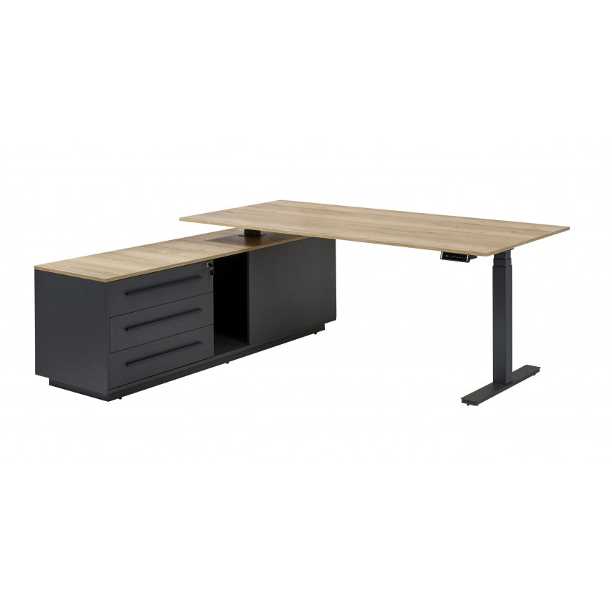 Cube Zit-sta hoekbureau