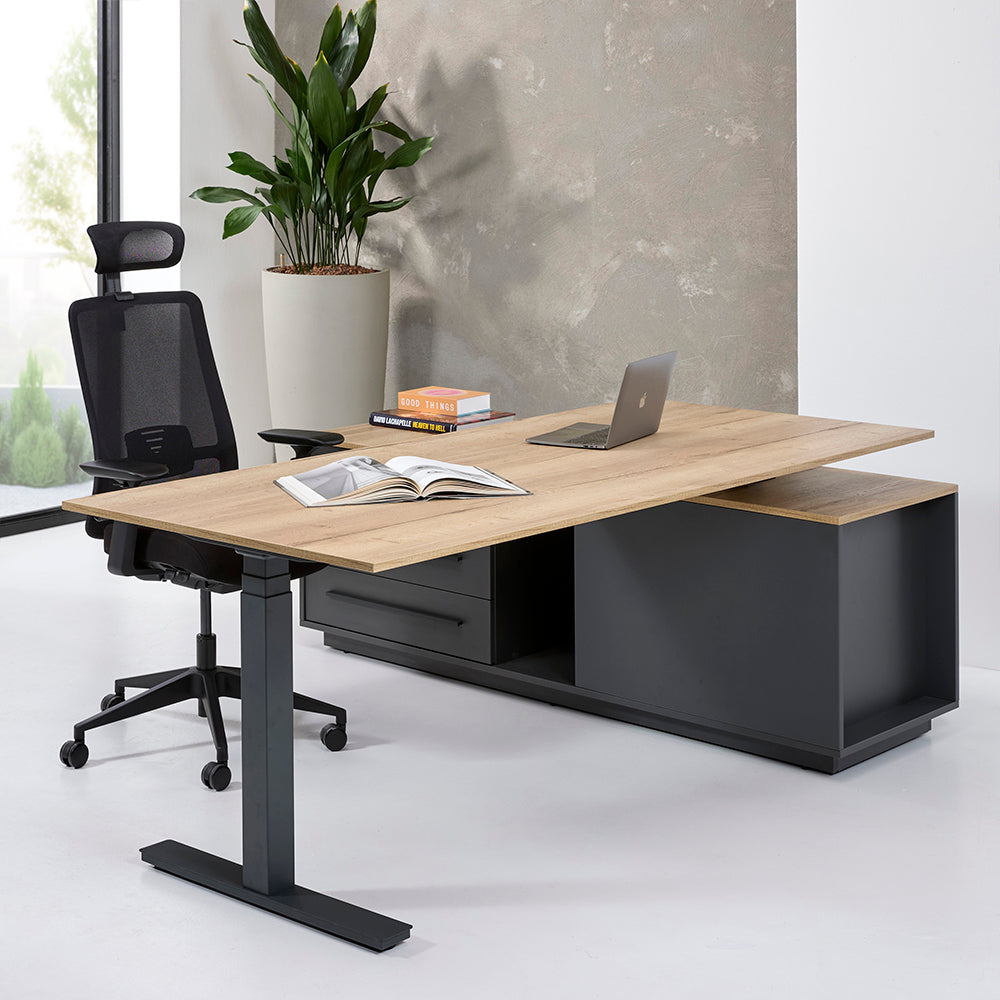 Cube Zit-sta hoekbureau