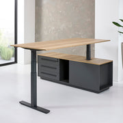 Cube Zit-sta hoekbureau