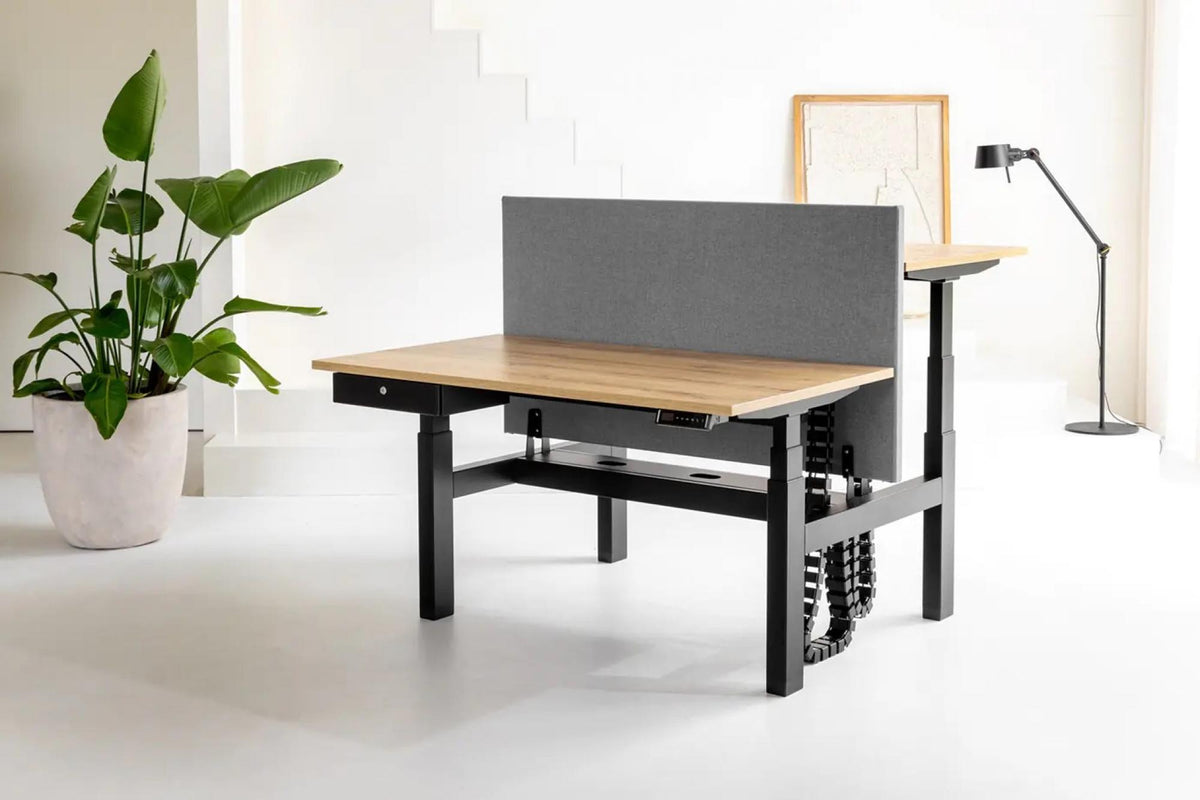 Ergowork Duo Sta-zit bureau 120x80 cm Pro