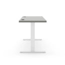 Actiforce Solid zit-sta bureau 138x68 cm *grijs*