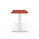Actiforce Solid zit-sta bureau 138x68 cm *rood*