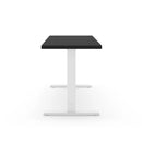 Actiforce Solid zit-sta bureau 138x68 cm *zwart*