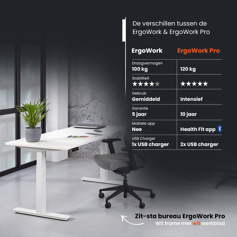 Ergowork Pro Sta-zit bureau