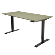 Høj Basis zit sta bureau met blad pine en zwart frame