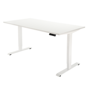 Høj Basis zit sta bureau met blad wit en wit frame
