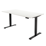 Høj Basis zit sta bureau met blad wit en zwart frame